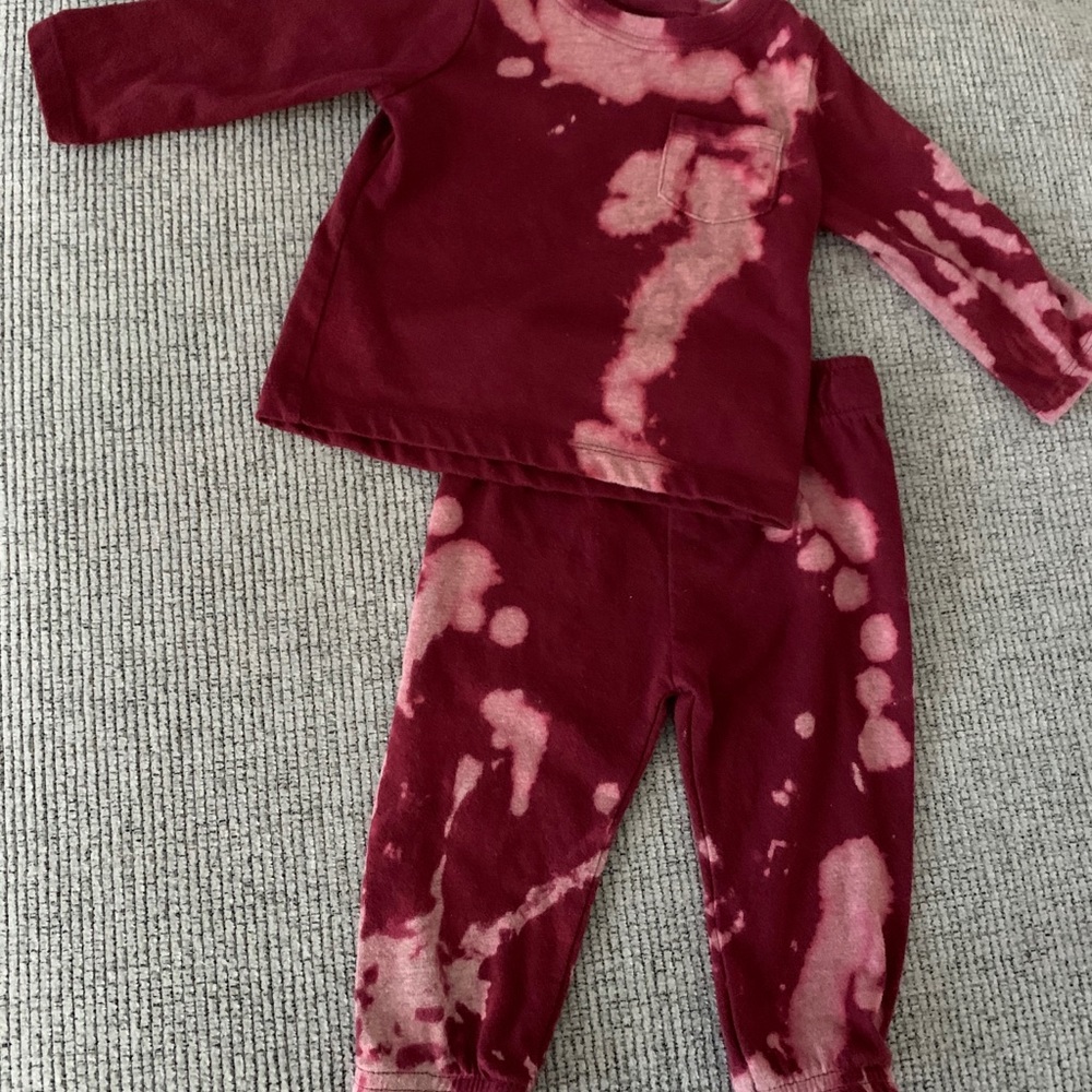 6-9M bleach dye outfit